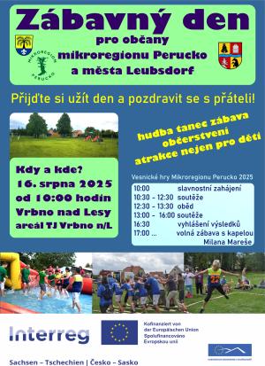Radostná atmosféra na vesnických hrách